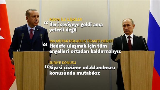 Güçlü işbirliği noktasında iki taraf da hemfikir!