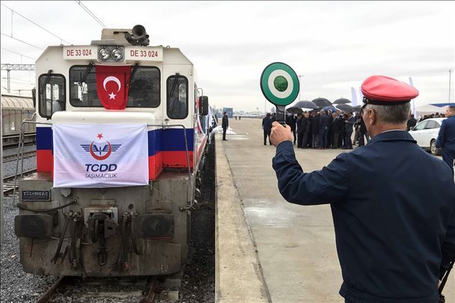 Mersin´den ilk tren yola çıktı