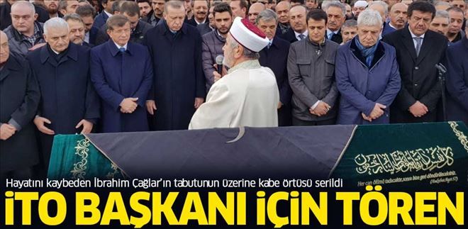 İTO Başkanı İbrahim Çağlar için tören