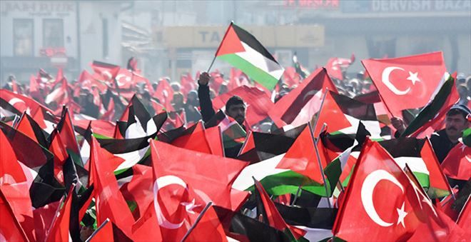 STK´lar Ankara´da Kudüs için meydana iniyor