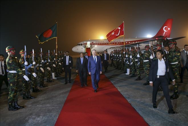  Başbakan Yıldırım Bangladeş´de