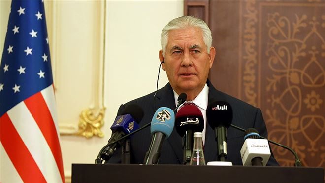 ABD Dışişleri Bakanı Tillerson´dan Trump´a destek