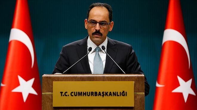 Cumhurbaşkanlığı Sözcüsü Kalın´dan ´Kudüs´ açıklaması