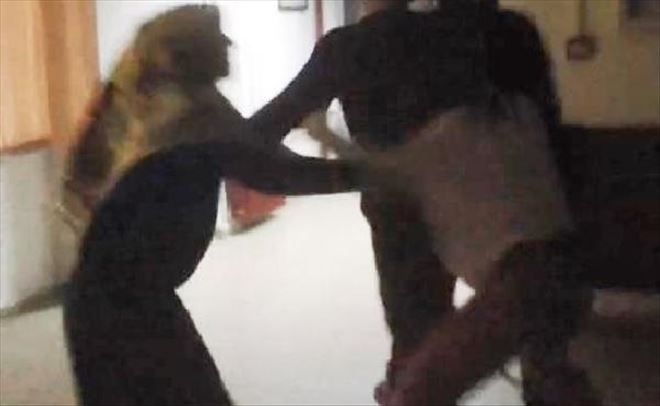 Kız öğrenci yurdunda panik