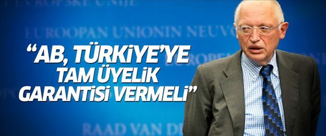 Verheugen: Türkiye´ye, AB´ye tam üyelik garantisi verilmeli