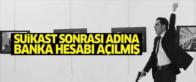 Karlov´un katilinin adına banka hesabı açılmış
