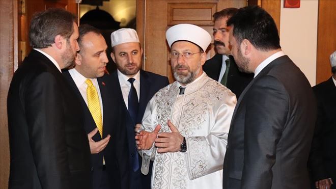 Diyanet İşleri Başkanı Erbaş´tan Müslümanlara birlik çağrısı