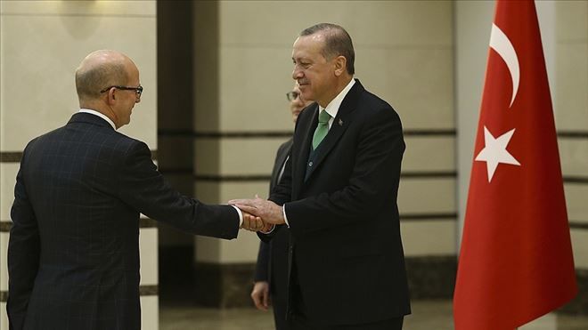Cumhurbaşkanı Birleşik Krallık Büyükelçisini kabul etti