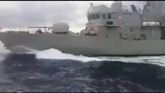 Kardak´ta sıcak temas: Hücum botlar çarpıştı