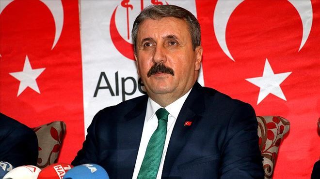 BBP Genel Başkanı Destici´den ´Afrin´ açıklaması