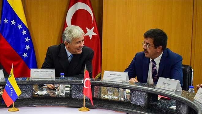 TÜRKİYE VENEZUELA TİCARETİNDE  MİLYAR DOLARLIK HEDEF