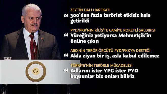 BAŞBAKAN YILDIRIM: YÜREĞİNİZ YETİYORSA MEHMETÇİK´İN ÖNÜNE ÇIKIN