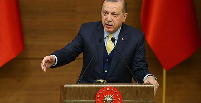 ERDOĞAN: TERÖRİSTLERİ IRAK SINIRINA KADAR TEMİZLEYECEĞİZ