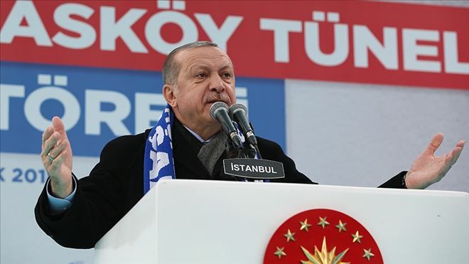 CUMHURBAŞKANI ERDOĞAN: HEPSİNİN ÜZERİNDEN SİLİNDİR GİBİ GEÇERİZ