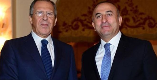 BAKAN ÇAVUŞOĞLU RUS MEVKİDAŞI LAVROV İLE GÖRÜŞTÜ