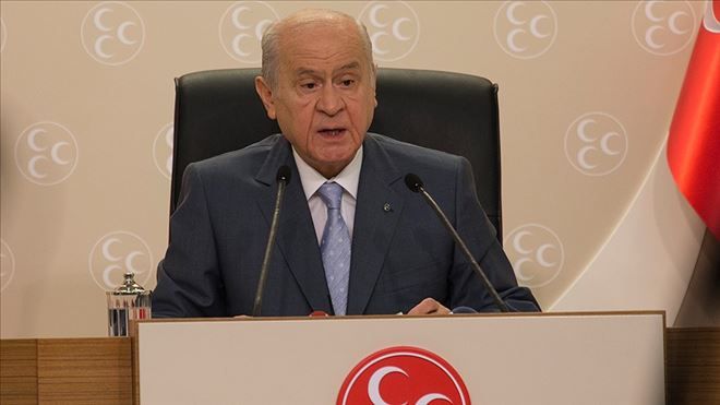 MHP GENEL BAŞKANI BAHÇELİ: CHP PKK´YLA YATMIŞ, PYD/YPG´YLE UYANMIŞTIR