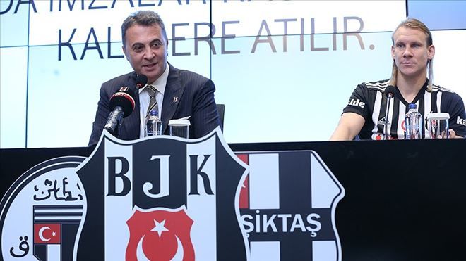 Vida resmen Beşiktaş´ta