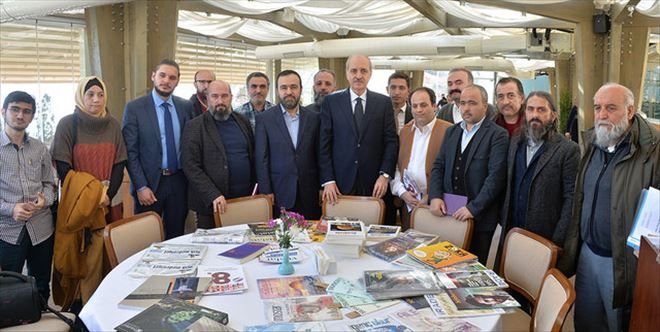 ÖZGÜN İRADE DERGİSİ´NİN DE ARALARINDA BULUNDUĞU TÜRDEB HEYETİ, KÜLTÜR VE TURİZM BAKANI SN. NUMAN KURTULMUŞ İLE KAHVALTILI TOPLANTIDA BULUŞTU