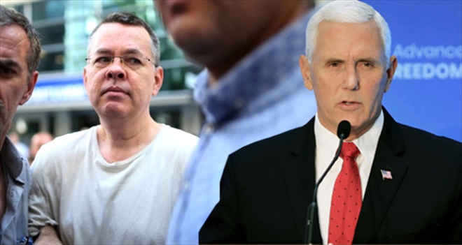 ABD BAŞKAN YARDIMCISI PENCE´DEN RAHİP BRUNSON AÇIKLAMASI: TRUMP´IN GÜÇLÜ LİDERLİĞİ SAYESİNDE
