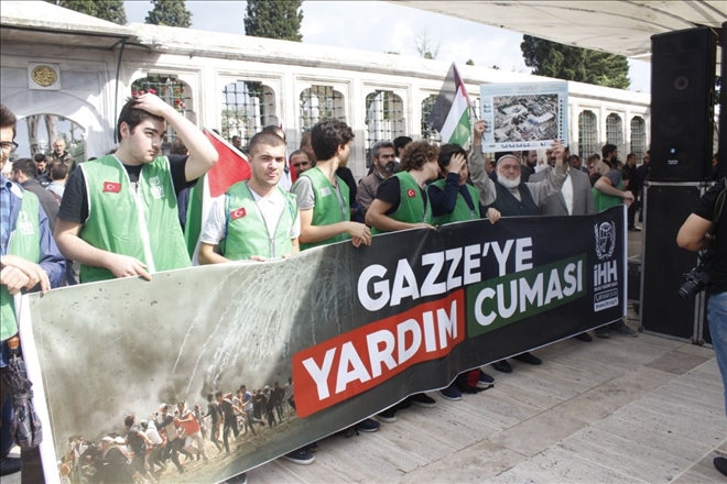 GAZZE´YE YARDIM CUMASI