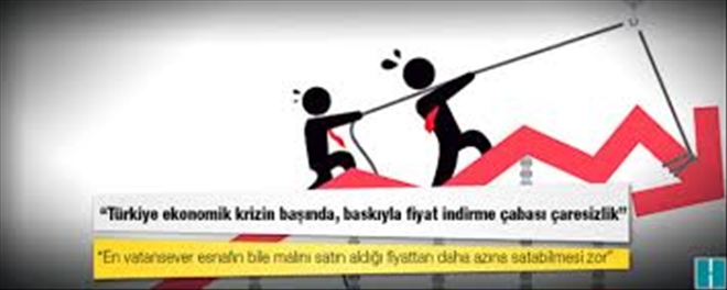 ABD´Lİ İKTİSATÇI GÖZÜYLE: KRİZİN BAŞINDASINIZ, BASKIYLA FİYAT İNDİRME ÇABASI ÇARESİZLİK