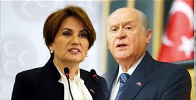 BAHÇELİ TEHDİT ETTİ, AKŞENER SERT CEVAP VERDİ