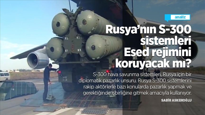 RUSYA´NIN S-300 SİSTEMLERİ ESED REJİMİNİ KORUYACAK MI?