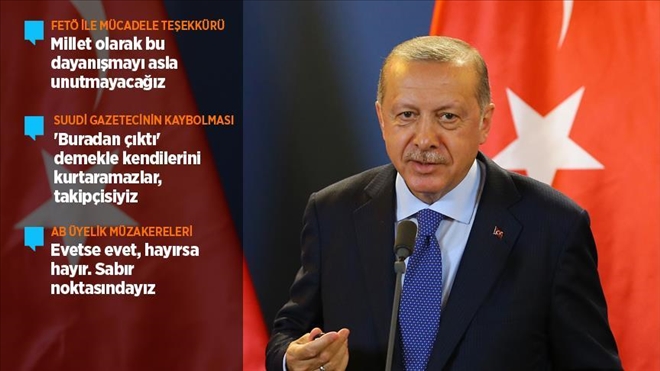 CUMHURBAŞKANI ERDOĞAN: BAŞKONSOLOSLUK YETKİLİLERİ ´BURADAN ÇIKTI´ DEMEKLE KENDİNİ KURTARAMAZ