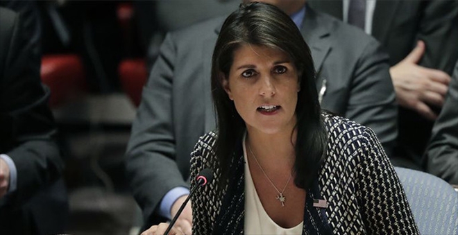 ABD´NİN BM DAİMİ TEMSİLCİSİ NİKKİ HALEY İSTİFA ETTİ