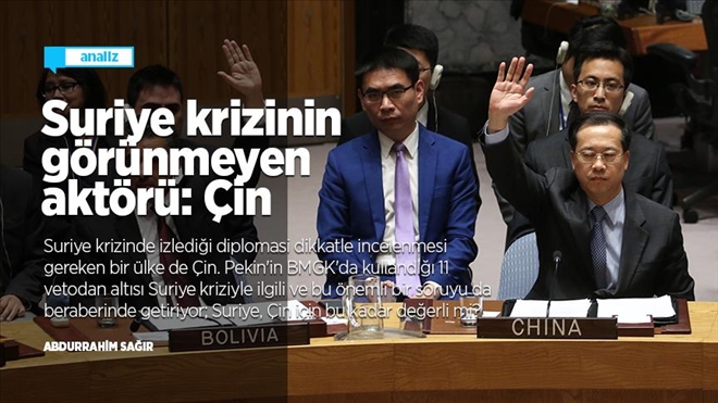 Suriye Krizinin Görünmeyen Aktörü: Çin