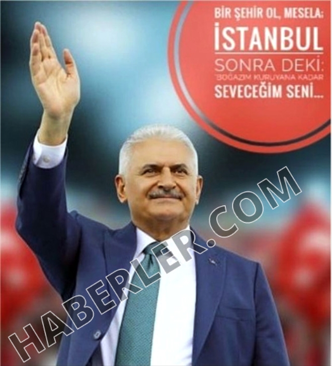 AK Parti´den İstanbul Adaylığı Kesinleşen Binalı Yıldırım´ın Seçim Sloganı Bile Belli