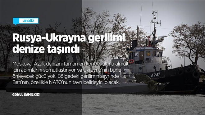 Rusya-Ukrayna gerilimi denize taşındı