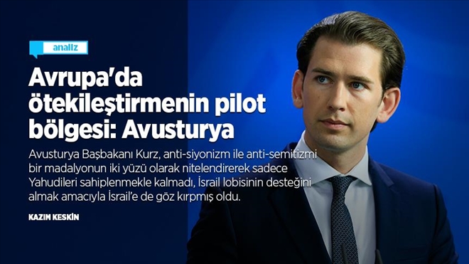 Avrupa´da ötekileştirmenin pilot bölgesi: Avusturya
