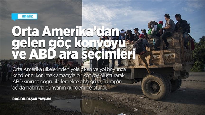 ORTA AMERİKA´DAN GELEN GÖÇ KONVOYU VE ABD ARA SEÇİMLERİ