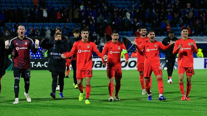 Beşiktaş´tan muhteşem geri dönüş