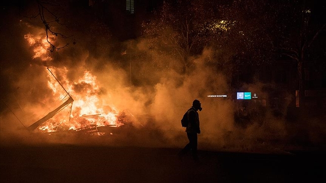 ´Sarı yelekliler´in protestosu Brüksel´e sıçradı