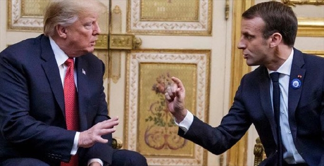 Macron´dan Trump´a sitem