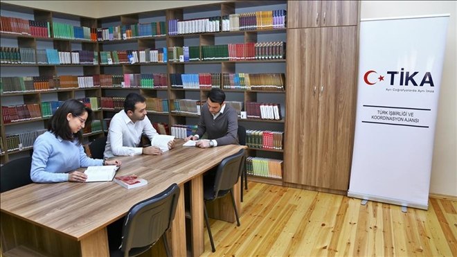 Azerbaycan´da Nuri Paşa Kütüphanesi açıldı