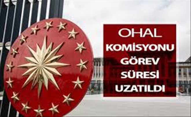OHAL komisyonunun görev süresi uzadı