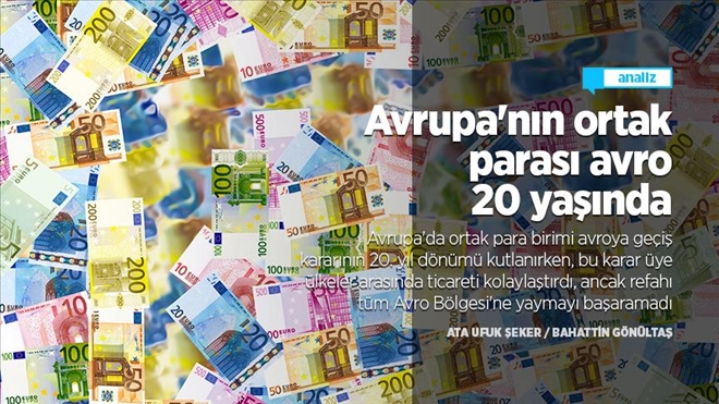 Avrupa´nın ortak parası avro 20 yaşında