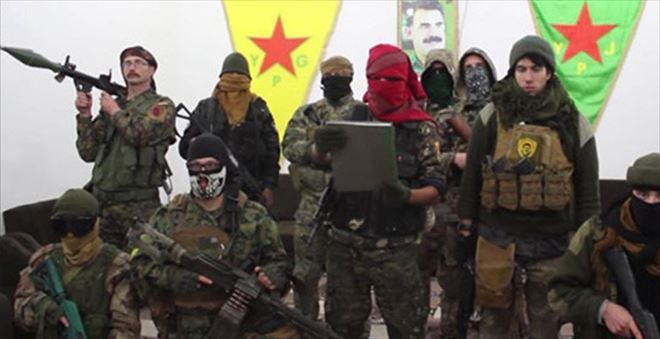 YPG´YE KATILAN ÜÇ AVRUPALI TERÖRİST ÖLDÜRÜLDÜ