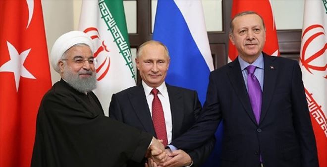 SON DAKİKA! TÜRKİYE, RUSYA VE İRAN´DAN ASTANA´DA 3´LÜ ZİRVE