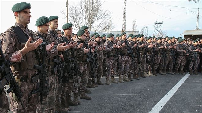 PÖH´LER DUALARLA AFRİN´E UĞURLANDI