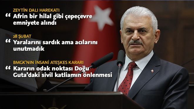 BAŞBAKAN YILDIRIM: 28 ŞUBAT´IN YARALARINI SARDIK AMA ACILARINI UNUTMADIK