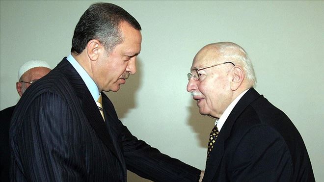 CUMHURBAŞKANI ERDOĞAN´DAN NECMETTİN ERBAKAN MESAJI