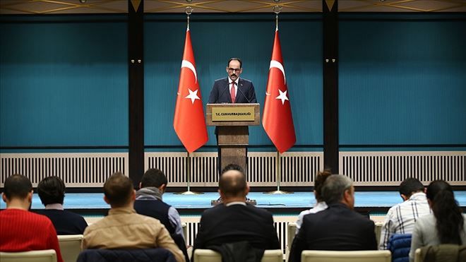 CUMHURBAŞKANLIĞI SÖZCÜSÜ KALIN: VİZE SERBESTİSİ TÜRKİYE-AB İLİŞKİLERİNE İVME KAZANDIRACAK