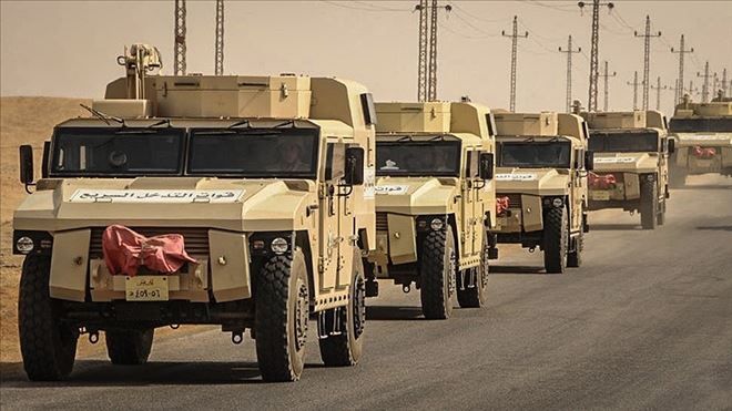 MISIR ORDUSU GENİŞ ÇAPLI TERÖRLE MÜCADELE OPERASYONU BAŞLATTI