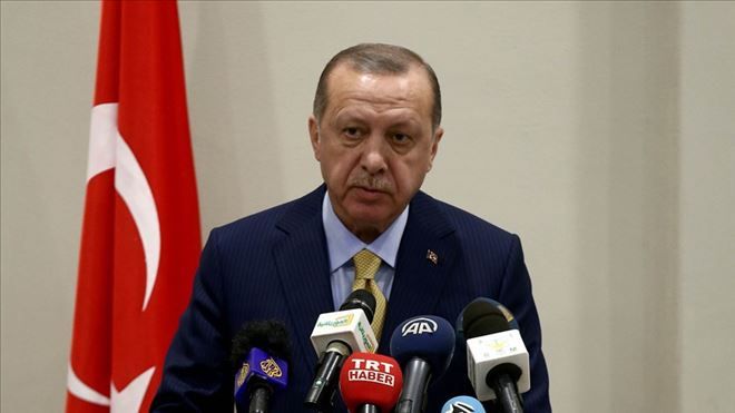 CUMHURBAŞKANI ERDOĞAN: KUDÜS KONUSUNDA DURDUĞUMUZ YERDEN  ASLA TAVİZ VERMEYİZ