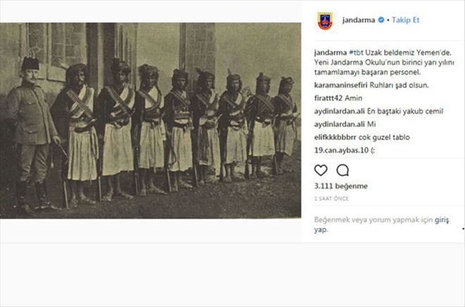 JANDARMADAN ANLAMLI MEZUNİYET ´TBT´Sİ
