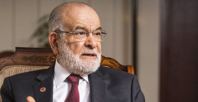 SAADET LİDERİ KARAMOLLAOĞLU, AKP´Lİ ŞENTOP´U KABUL ETTİ! İTTİFAK GÜNDEMİMİZDE YOK